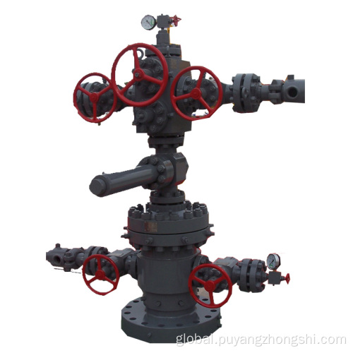 Wellhead & Christmas Tree Control API 6A wellhead equipment Christmas tree with valve Manufactory